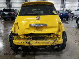 2017 FIAT 500 Abarth z VIN 3C3CFFFH3HT548038, wystawiony jako Copart lot #77575204 z przebiegiem 58 757 mil mil oraz Szkody całkowita. Historia ofert i sprzedaży dostępna na DreamBid. Obrazek 6.