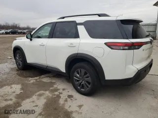 2024 Nissan Pathfinder SV with VIN 5N1DR3BC1RC285962, listed as a Copart auction lot 85106544 with 15,095 mi miles and Salvage Title. Bid and sale history available at carsss.com. Image 2.