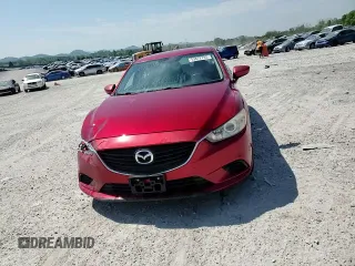 2016 Mazda 6 i Sport with VIN JM1GJ1U54G1409985, listed as a Copart auction lot 53672785 with 185,258 mi miles and Salvage Title. Bid and sale history available at DreamBid. Image 13.
