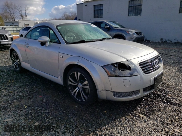 2001 Audi TT with VIN TRUWX28NX11020730, listed as a Copart auction lot 83046404 with 116,767 mi miles and Salvage Title. Bid and sale history available at carsss.com. Image 4.