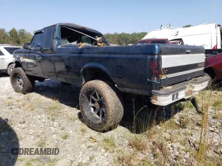 1995 Ford F-250 with VIN 1FTHX26F0SKB43026, listed as a Copart auction lot 74275134 with 0 mi miles and Salvage Title. Bid and sale history available at carsss.com. Image 2.