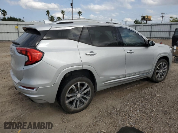2019 GMC Terrain Denali z VIN 3GKALSEXXKL193300, wystawiony jako Copart lot #53162665 z przebiegiem 94 568 mil mil oraz Szkoda całkowita • Salvage title. Historia ofert i sprzedaży dostępna na DreamBid. Obrazek 3.