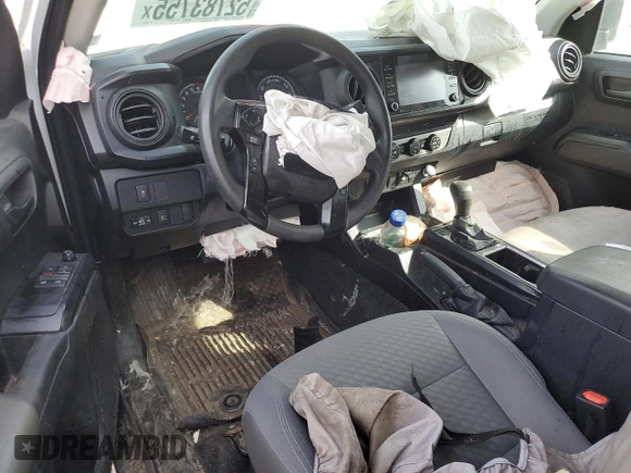 2021 Toyota Tacoma SR with VIN 3TYRX5GN8MT023776, listed as a Copart auction lot 52783755 with Not provided miles and Salvage title. Bid and sale history available at DreamBid. Image 8.