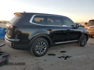 2024 Kia Telluride LX with VIN 5XYP24GC5RG525496, listed as a Copart auction lot 80153234 with 6,445 mi miles and Clean title. Bid and sale history available at DreamBid. Image 3.