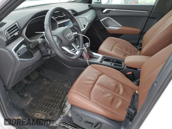 2022 Audi Q3 Premium Plus z VIN WA1BUCF30N1031471, wystawiony jako Copart lot #46441275 z przebiegiem 33 268 mil mil oraz Szkoda całkowita • Salvage title. Historia ofert i sprzedaży dostępna na DreamBid. Obrazek 7.