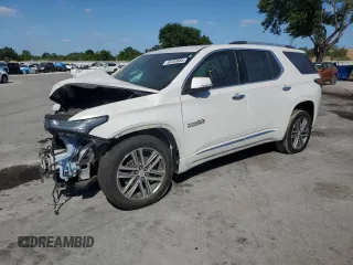 2022 Chevrolet Traverse High Country with VIN 1GNERNKW1NJ174405, listed as a Copart auction lot 55285865 with 257,205 mi miles and Non repairable. Bid and sale history available at DreamBid. Image 1.