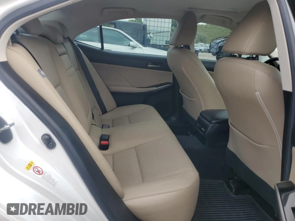 2018 Lexus IS 300 with VIN JTHC81D23J5028658, listed as a Copart auction lot 61391055 with 42,566 mi miles and Salvage title. Bid and sale history available at DreamBid. Image 10.