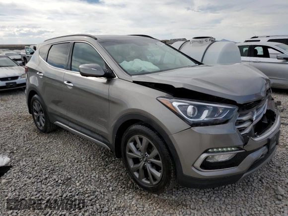 2017 Hyundai Santa Fe Ultimate с VIN 5XYZWDLA8HG496723, выставлен на аукционе Copart как лот 60259005 с пробегом 77 849 миль миль и Списание • Salvage title. История ставок и продаж доступна на DreamBid. Изображение 4.