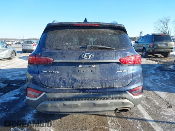 2020 Hyundai Santa Fe SEL with VIN 5NMS3CAA5LH273416, listed as a IAAI auction lot 41423152 with 94,920 mi miles. Bid and sale history available at carsss.com. Image 16.