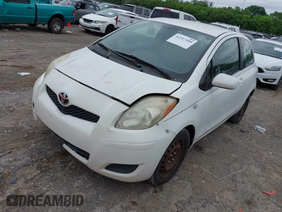 2009 Toyota Yaris with VIN JTDJT903595224746, listed as a IAAI auction lot 42217189 with 183,363 mi miles. Bid and sale history available at carsss.com. Image 2.
