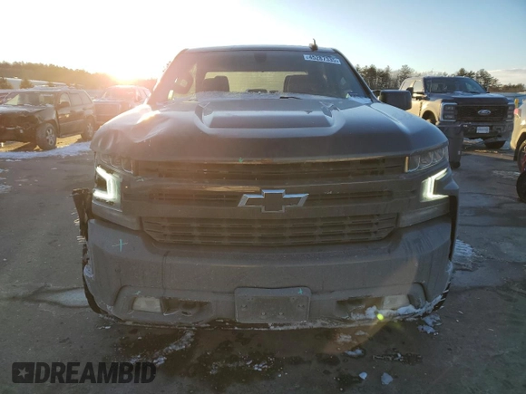 2021 Chevrolet Silverado 1500 RST with VIN 3GCUYEED0MG395057, listed as a Copart auction lot 45287335 with 52,874 mi miles and Salvage Title. Bid and sale history available at carsss.com. Image 5.