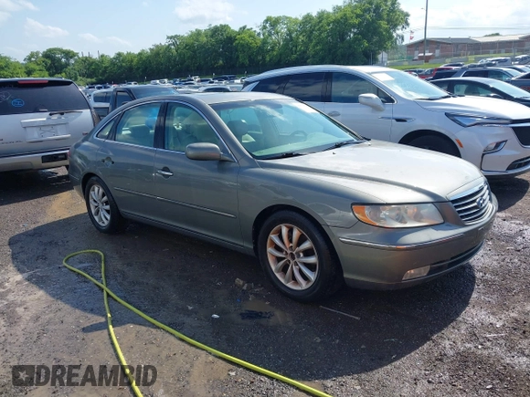 2006 Hyundai Azera SE with VIN KMHFC46F36A048952, listed as a IAAI auction lot 42522719 with 144,155 mi miles and . Bid and sale history available at DreamBid. Image 1.