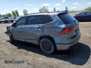 2022 Volkswagen Tiguan SE R-Line Black with VIN 3VV8B7AX1NM054592, listed as a Copart auction lot 65713085 with Not provided miles and Salvage title. Bid and sale history available at DreamBid. Image 2.