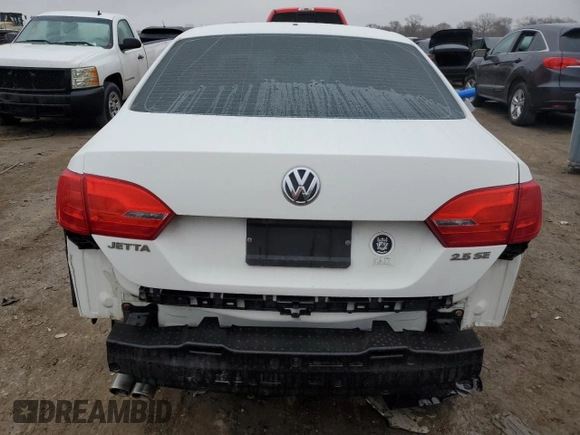 2013 Volkswagen Jetta Sedan SE with VIN 3VWDP7AJXDM418532, listed as a Copart auction lot 44253915 with 103,310 mi miles and Salvage Title. Bid and sale history available at carsss.com. Image 6.