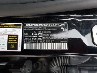 2017 Mercedes-Benz C 300 с VIN 55SWF4KB1HU218927, выставлен на аукционе Copart как лот 84212684 с пробегом Не указан миль и Списание • Salvage title. История ставок и продаж доступна на DreamBid. Изображение 12.