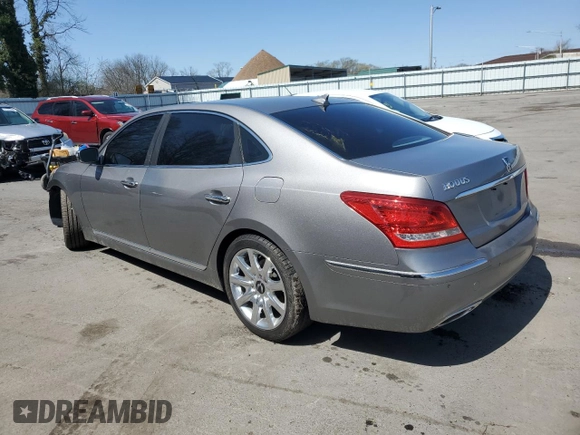 2011 Hyundai Equus Signature with VIN KMHGH4JF0BU029412, listed as a Copart auction lot 51437125 with 89,795 mi miles and Salvage title. Bid and sale history available at DreamBid. Image 2.