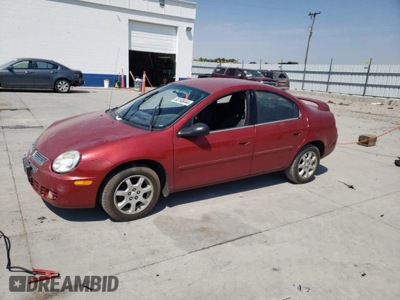 2005 Dodge Neon SXT with VIN 1B3ES56C55D200100, listed as a Copart auction lot 63148444 with 139,051 mi miles and Clean Title. Bid and sale history available at carsss.com. Image 1.