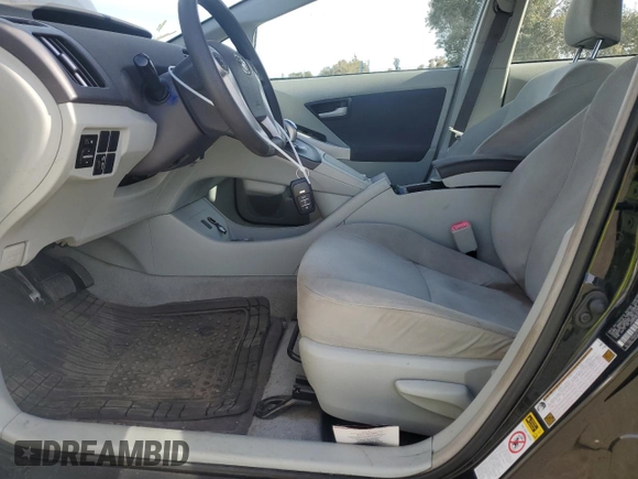 2010 Toyota Prius II with VIN JTDKN3DUXA0085097, listed as a Copart auction lot 45349975 with 183,729 mi miles and Salvage Title. Bid and sale history available at DreamBid. Image 7.