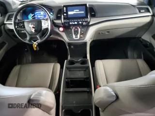2019 Honda Odyssey EX-L z VIN 5FNRL6H75KB095341, wystawiony jako Copart lot #56563125 z przebiegiem 33 803 mil mil oraz Szkody całkowita. Historia ofert i sprzedaży dostępna na DreamBid. Obrazek 8.