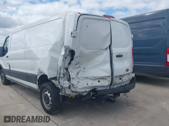 2021 Ford Transit Cargo with VIN 1FTBR1Y84MKA41093, listed as a IAAI auction lot 41799933 with 59,088 mi miles and . Bid and sale history available at DreamBid. Image 6.