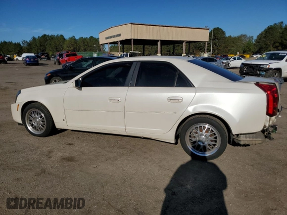 2007 Cadillac CTS with VIN 1G6DP577970122009, listed as a Copart auction lot 79976914 with 124,899 mi miles and Salvage Title. Bid and sale history available at carsss.com. Image 2.