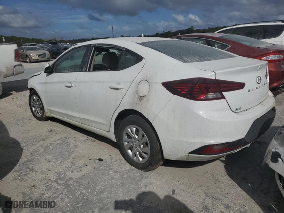 2020 Hyundai Elantra SE with VIN 5NPD74LF3LH588813, listed as a Copart auction lot 78063584 with 61,770 mi miles and Clean Title. Bid and sale history available at carsss.com. Image 2.