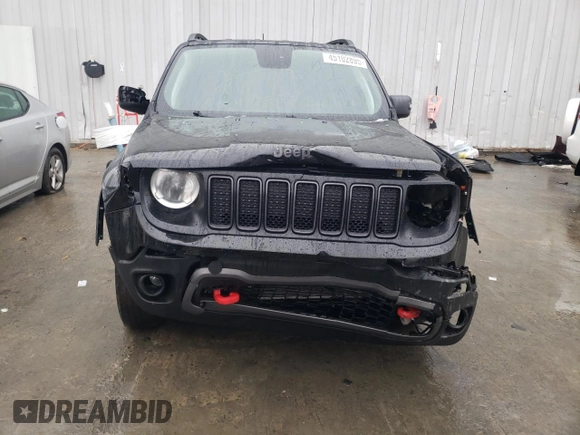 2020 Jeep Renegade Trailhawk z VIN ZACNJBC10LPM03653, wystawiony jako Copart lot #45102895 z przebiegiem 33 709 mil mil oraz Nie do naprawy • Non repairable. Historia ofert i sprzedaży dostępna na DreamBid. Obrazek 5.