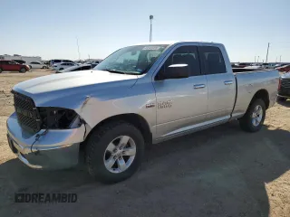 2017 Ram 1500 SLT z VIN 1C6RR6GT8HS542082, wystawiony jako Copart lot #48545955 z przebiegiem 58 603 mil mil oraz Szkoda całkowita • Salvage title. Historia ofert i sprzedaży dostępna na DreamBid. Obrazek 1.