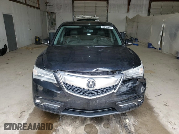 2014 Acura MDX Technology with VIN 5FRYD4H48EB035575, listed as a Copart auction lot 55239285 with 167,120 mi miles and Salvage title. Bid and sale history available at DreamBid. Image 5.