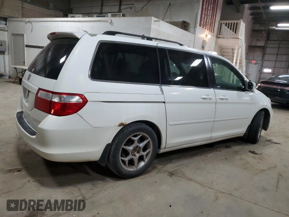 2006 Honda Odyssey EX-L with VIN 5FNRL38766B029207, listed as a Copart auction lot 50245425 with 271,920 mi miles and Salvage Title. Bid and sale history available at carsss.com. Image 3.
