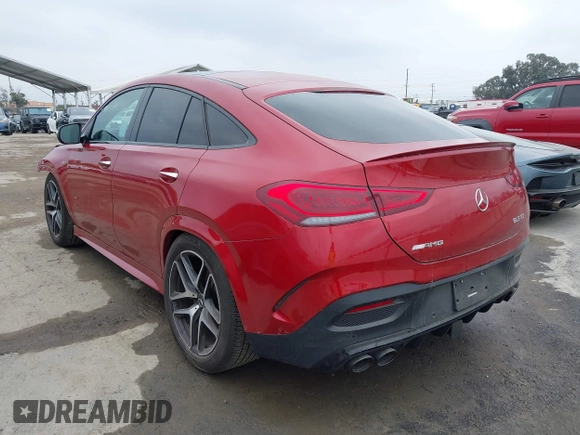 2023 Mercedes-Benz GLE 53 AMG with VIN 4JGFD6BBXPA902431, listed as a IAAI auction lot 40460079 with 17,617 mi miles and . Bid and sale history available at DreamBid. Image 3.