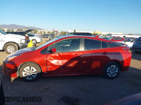 2017 Toyota Prius Two with VIN JTDKBRFU7H3571044, listed as a IAAI auction lot 41625663 with 89,343 mi miles and . Bid and sale history available at carsss.com. Image 15.