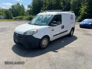 2015 Ram ProMaster City Cargo Tradesman with VIN ZFBERFAT4F6198307, listed as a Copart auction lot 72861144 with 201,779 mi miles and Clean Title. Bid and sale history available at DreamBid. Image 2.