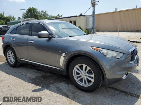 2017 Infiniti QX70 z VIN JN8CS1MU8HM142437, wystawiony jako Copart lot #66139144 z przebiegiem 104 241 mil mil oraz Szkoda całkowita • Salvage title. Historia ofert i sprzedaży dostępna na DreamBid. Obrazek 4.