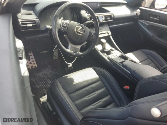 2015 Lexus RC 350 with VIN JTHSE5BC3F5003953, listed as a Copart auction lot 73303654 with 0 mi miles and Non Repairable. Bid and sale history available at carsss.com. Image 8.