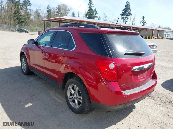 2015 Chevrolet Equinox LT with VIN 1GNFLFEK8FZ106948, listed as a IAAI auction lot 41958656 with 108,881 mi miles. Bid and sale history available at carsss.com. Image 3.