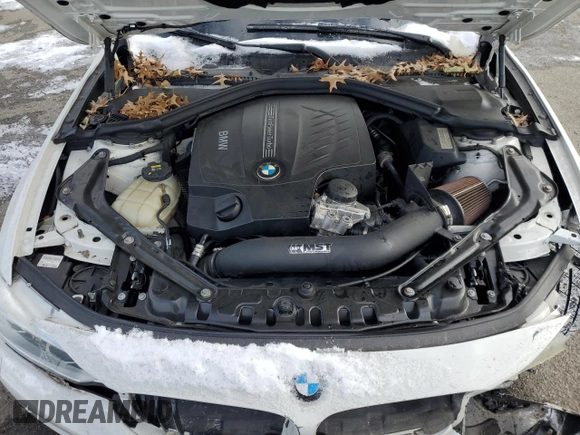 2015 BMW 4 Series 435i with VIN WBA3T3C54F5A40865, listed as a Copart auction lot 88128365 with Not Provided miles and Salvage Title. Bid and sale history available at carsss.com. Image 13.