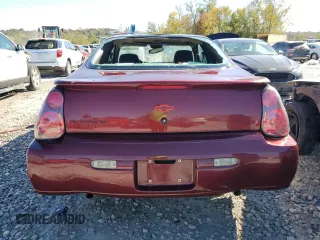 2000 Chevrolet Monte Carlo SS z VIN 2G1WX12K8Y9334927, wystawiony jako Copart lot #76559504 z przebiegiem 127 454 mil mil oraz Szkody całkowita. Historia ofert i sprzedaży dostępna na DreamBid. Obrazek 6.