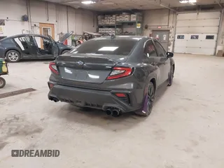 2022 Subaru WRX Limited with VIN JF1VBAL60N9017797, listed as a IAAI auction lot 41864101 with 74,159 mi miles. Bid and sale history available at carsss.com. Image 4.