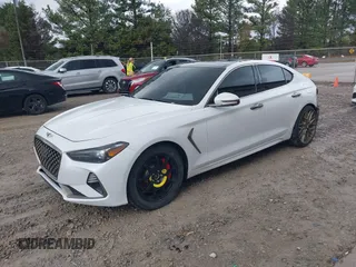 2019 Genesis G70 Dynamic with VIN KMTG34LE9KU027098, listed as a IAAI auction lot 41058372 with 71,732 mi miles and . Bid and sale history available at DreamBid. Image 18.
