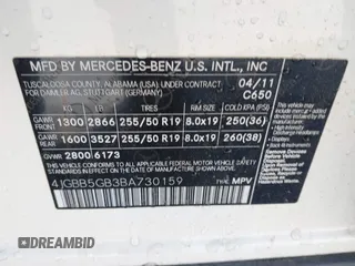 2011 Mercedes-Benz M 350 z VIN 4JGBB5GB3BA730159, wystawiony jako IAAI lot #41939814 z przebiegiem Nie podano mil oraz . Historia ofert i sprzedaży dostępna na DreamBid. Obrazek 9.