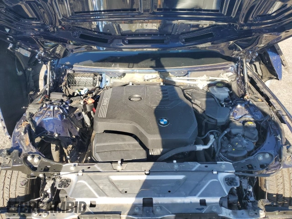 2019 BMW 3 Series 330i with VIN WBA5R1C5XKFH15134, listed as a Copart auction lot 49879055 with 16,605 mi miles and Salvage Title. Bid and sale history available at carsss.com. Image 11.