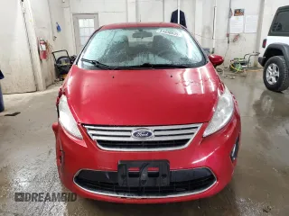 2012 Ford Fiesta SE with VIN 3FADP4BJ1CM147493, listed as a Copart auction lot 51436635 with 166,121 mi miles and Salvage Title. Bid and sale history available at DreamBid. Image 5.