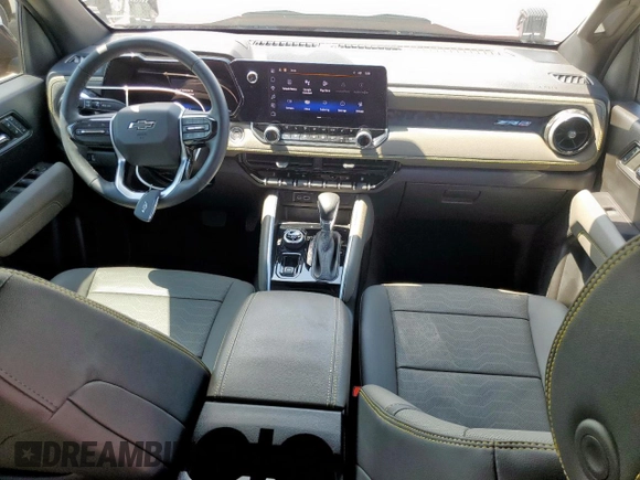2024 Chevrolet Colorado 4WD ZR2 with VIN 1GCPTFEK5R1275826, listed as a Copart auction lot 58793545 with 6,359 mi miles and Salvage title. Bid and sale history available at DreamBid. Image 8.