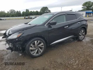 2019 Nissan Murano Platinum z VIN 5N1AZ2MJ4KN122922, wystawiony jako Copart lot #55521015 z przebiegiem 65 580 mil mil oraz Szkoda całkowita • Salvage title. Historia ofert i sprzedaży dostępna na DreamBid. Obrazek 1.