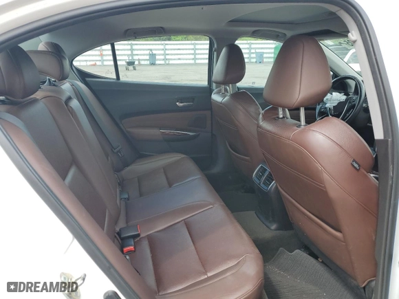 2016 Acura TLX Tech with VIN 19UUB1F54GA005387, listed as a Copart auction lot 51188005 with 64,314 mi miles and Salvage Title. Bid and sale history available at carsss.com. Image 10.