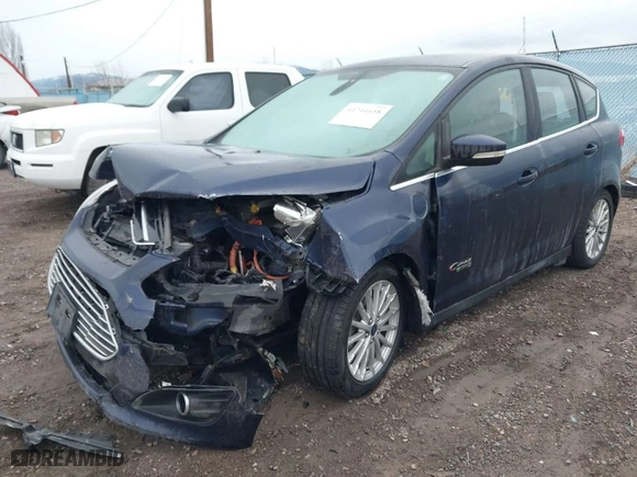 2016 Ford C-Max Energi SEL with VIN 1FADP5CU6GL108873, listed as a IAAI auction lot 41744658 with 1 mi miles. Bid and sale history available at carsss.com. Image 2.