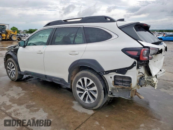 2023 Subaru Outback Premium with VIN 4S4BTAFC1P3124953, listed as a Copart auction lot 54547345 with 55,268 mi miles and Salvage title. Bid and sale history available at DreamBid. Image 2.