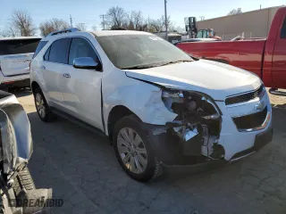 2011 Chevrolet Equinox LT w/2LT with VIN 2CNFLNE58B6297057, listed as a Copart auction lot 42135655 with 161,118 mi miles and Salvage Title. Bid and sale history available at carsss.com. Image 4.