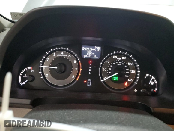 2016 Honda Odyssey SE with VIN 5FNRL5H31GB109718, listed as a Copart auction lot 54689915 with 48,933 mi miles and Salvage Title. Bid and sale history available at DreamBid. Image 9.